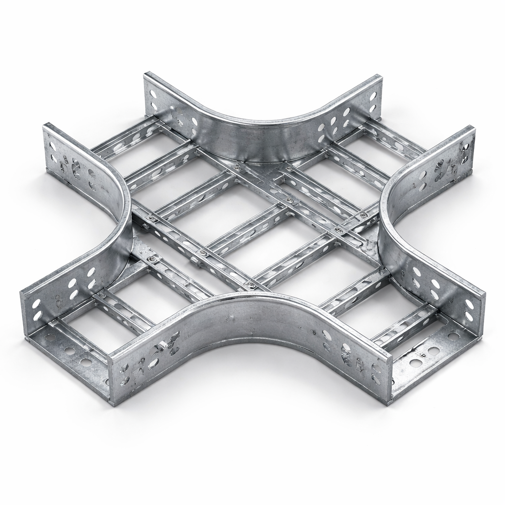 Kabelladder vierwegbocht 100 x 40 x 1,5 mm
