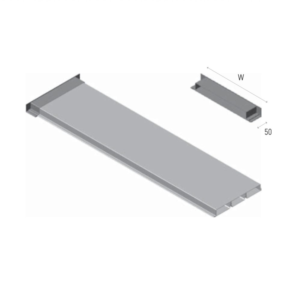 Afsluitelement vloerkanaal 160 mm